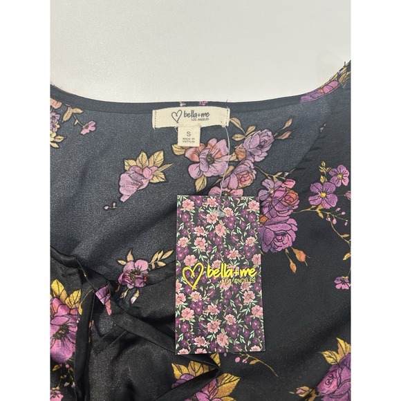 Midi Dress Flowy sleeves Sophisticated Floral Design Women's Size S - Picture 3 of 8